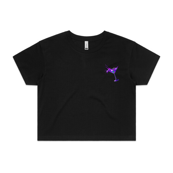 After 8 Martini Crop Tee Thumbnail